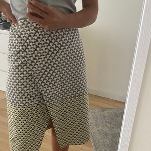 J.Crew collection Italian faux-wrap skirt
